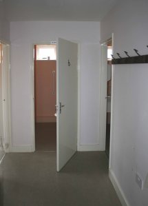 Cloakroom corridor
